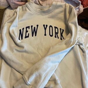 New York crew neck